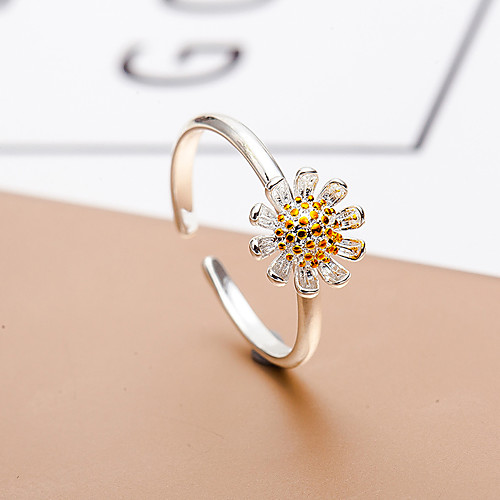 

Women's Ring 1pc Silver Alloy Elegant Holiday European Festival Jewelry