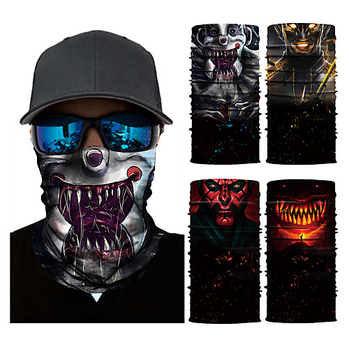 

Neck Gaiter Pollution Protection Quick Dry Ultraviolet Resistant Rainbow Balaclavas Bandana for Adults' Road Cycling Hiking Cycling
