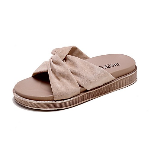 

Women's Slippers House Slippers Stylish / Casual Fleece Shoes