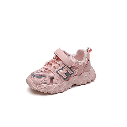 

Boys' / Girls' Comfort Synthetics Trainers / Athletic Shoes Little Kids(4-7ys) Pink / White / Black Spring / Summer