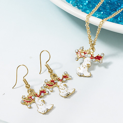 

Women's Jewelry Set European Casual / Sporty Earrings Jewelry Gold For Street Festival 1 set