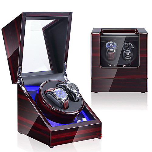 

LED Light Watch Display Stand Watch Winder Watch Winder Box Wood 20 cm 18 cm