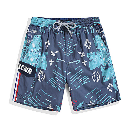 

Men's Hiking Shorts Floral Botanical Outdoor Breathable Quick Dry Sweat-wicking Comfortable Cotton Shorts Bottoms Hunting Fishing Climbing Yellow Blue L XL XXL XXXL Loose / Wear Resistance