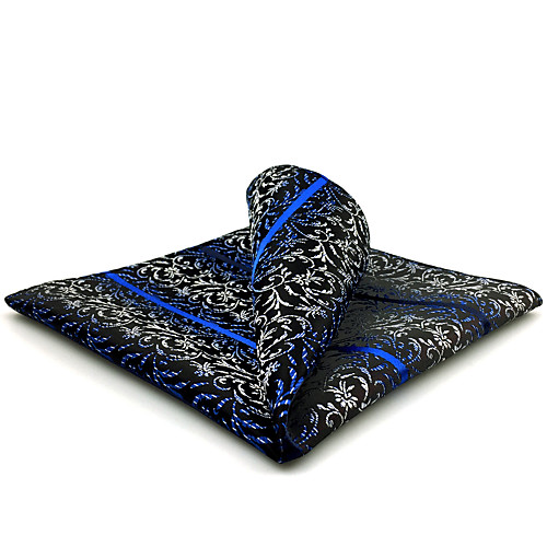 

Men's Party / Work / Basic Pocket Squares - Striped / Floral / Jacquard