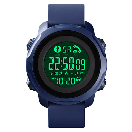

SK1572 Unisex Smartwatch Android iOS Bluetooth Waterproof Sports Calories Burned Long Standby Message Control Stopwatch Pedometer Call Reminder Alarm Clock Chronograph