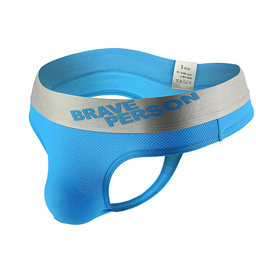 

Men's Basic Briefs Underwear - EU / US Size Mid Waist Fuchsia Orange Blue S M L