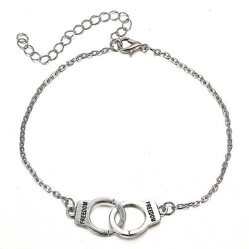 

Leg Chain Simple Women's Body Jewelry For Party Evening Date Alloy Silver 1 Piece