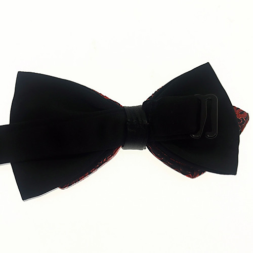 

Men's Party / Work / Basic Bow Tie - Print / Jacquard / Solid Colored