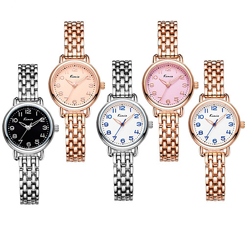 

Women's Quartz Watches Luxury Fashion Alloy Chinese Quartz Rose Gold WhiteGold Blushing Pink Water Resistant / Waterproof 30 m Analog One Year Battery Life