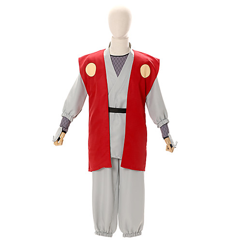 

Inspired by Naruto Jiraiya Anime Cosplay Costumes Japanese Outfits Vest Underwear Waist Belt For Men's Women's / Wrist Brace