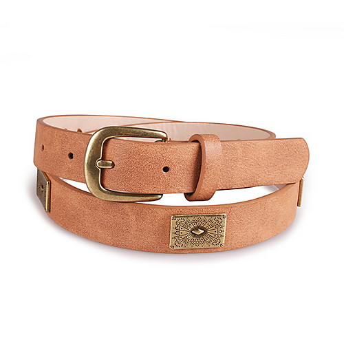 

Men's Basic Waist Belt - Solid Colored
