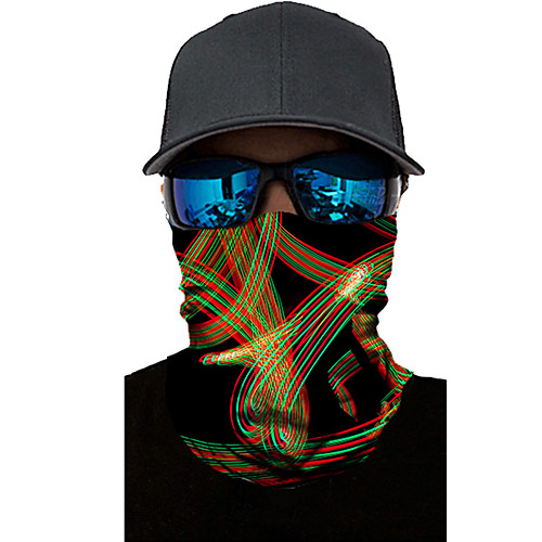 

Neck Gaiter Pollution Protection Quick Dry Ultraviolet Resistant Rainbow Balaclavas Bandana for Adults' Road Cycling Hiking Cycling