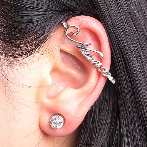 

Women's Earrings Holiday Wedding Birthday Romantic Earrings Jewelry Gold / Silver For Date Street Festival 1 Pair