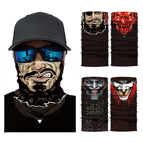 

Neck Gaiter Pollution Protection Quick Dry Ultraviolet Resistant Rainbow Balaclavas Bandana for Adults' Road Cycling Hiking Cycling