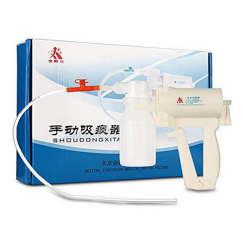 

Manual Portable Suction Pump White Hand Help Suction Pump
