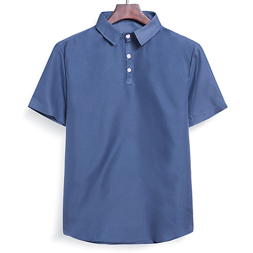 

Men's Daily Club Shirt - Solid Colored Red