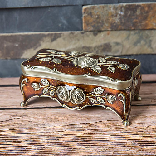

Jewelry Packaging - Light Brown, Silver, White 10.8 cm 5.5 cm 4.5 cm / Women's