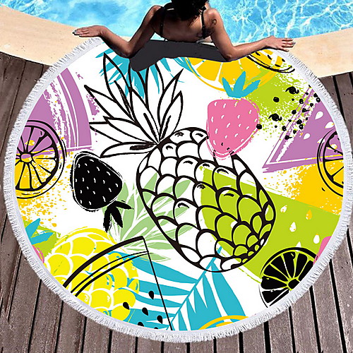 

Women's Rainbow Beach Towel Swimwear Swimsuit - Geometric Rainbow