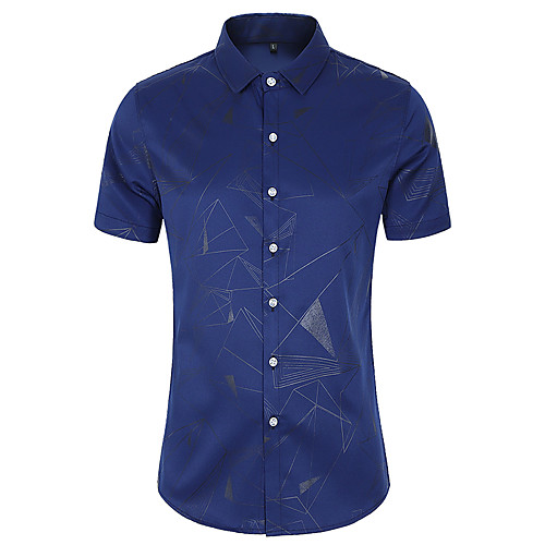

Men's Daily Chinoiserie Shirt - Geometric White