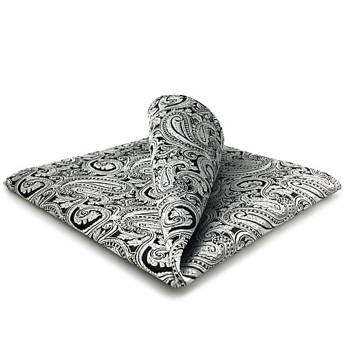 

Men's Party / Work / Basic Pocket Squares - Paisley / Jacquard