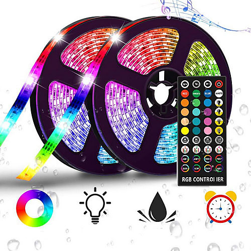 

10m Flexible LED Light Strips 300 LEDs Multi Color Decorative / TV Background 5 V