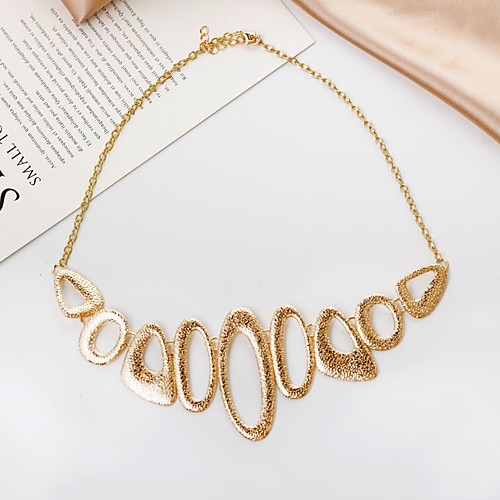 

Women's Necklace Friends European Romantic Casual / Sporty Sweet Chrome Gold 58 cm Necklace Jewelry 1pc For Street Festival