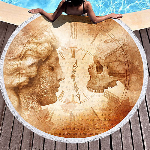 

Women's Yellow Gold Brown Beach Towel Swimwear Swimsuit - Geometric Yellow