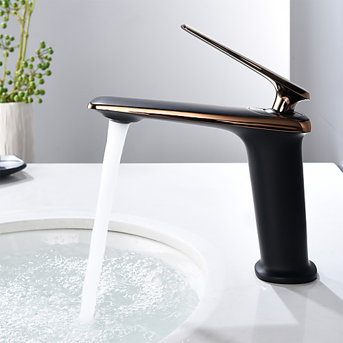 

Bathroom Sink Faucet - Standard Painted Finishes Centerset Single Handle One HoleBath Taps
