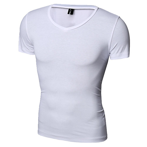 

Men's Daily Sports T-shirt - Solid Colored Wine
