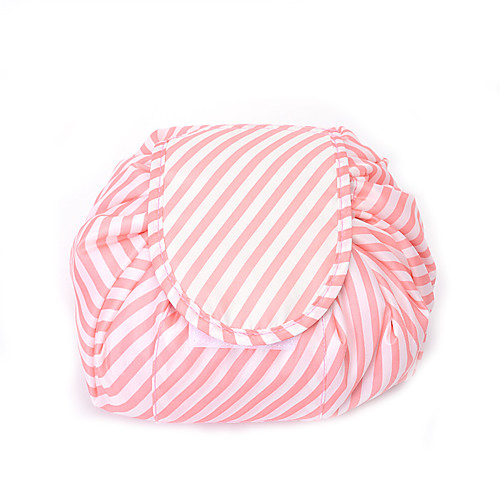 

Drawstring Makeup Bag Medium Size Pink Green Blue