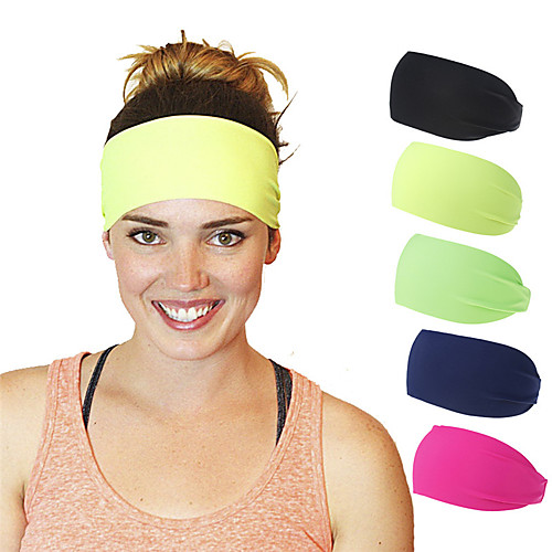 

Fabric Headbands Durag Sports Adjustable Bowknot For Holiday Street Sporty Simple Apple Green Dark-Gray Depression Green 1 Piece / Women's