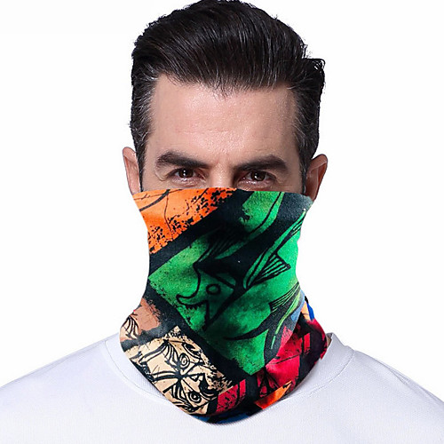 

Men's Basic Square Scarf - Print