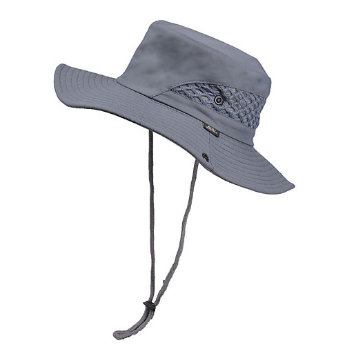 

Hiking Hat Fishing Hat Fisherman Hat Hat 1 PCS Portable Sunscreen UV Resistant Breathable Solid Color Polyester Autumn / Fall Spring Summer for Men's Camping / Hiking Hunting Fishing Army Green Dark