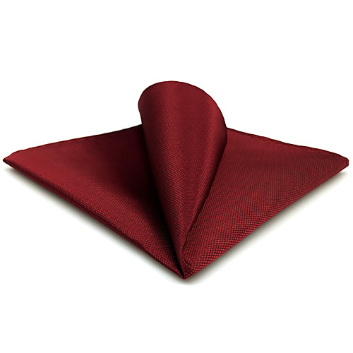 

Men's Party / Work / Basic Pocket Squares - Jacquard / Solid Colored