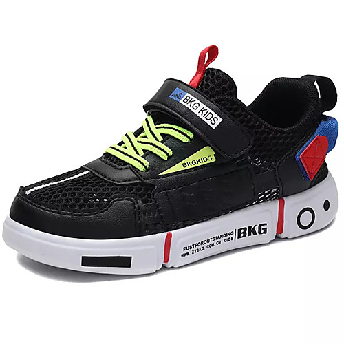 

Boys' Comfort Mesh / PU Sneakers Big Kids(7years ) White / Black / Beige Spring