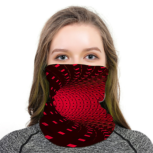 

Men's Active / Basic Infinity Scarf / Mask / Balaclavas - Print / Color Block