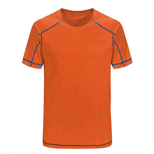 

Men's Daily Sports T-shirt - Solid Colored Orange