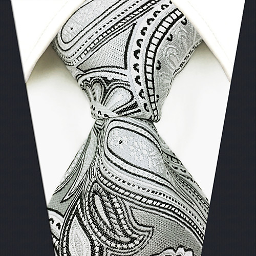 

Men's Party / Work / Basic Necktie - Paisley / Jacquard