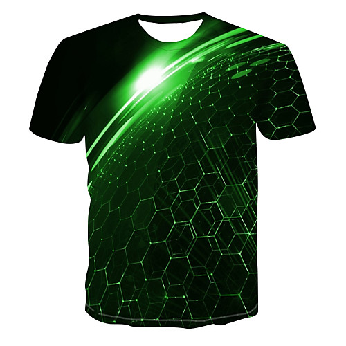 

Men's Daily Basic T-shirt - 3D Green