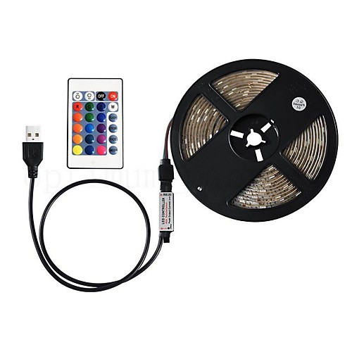 

1m Flexible Tiktok LED Strip Lights 30 LEDs SMD5050 Multi Color Decorative / TV Background 5 V