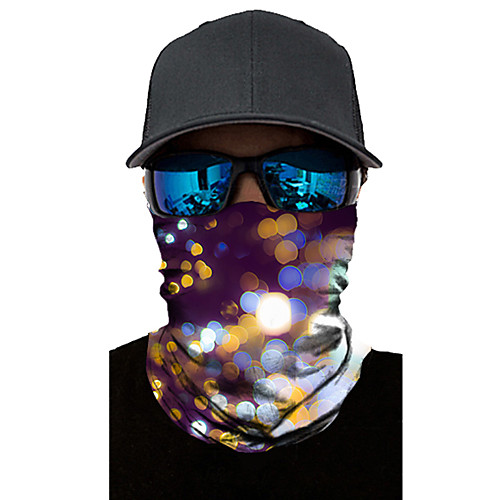 

Neck Gaiter Pollution Protection Quick Dry Ultraviolet Resistant Rainbow Balaclavas Bandana for Adults' Road Cycling Hiking Cycling