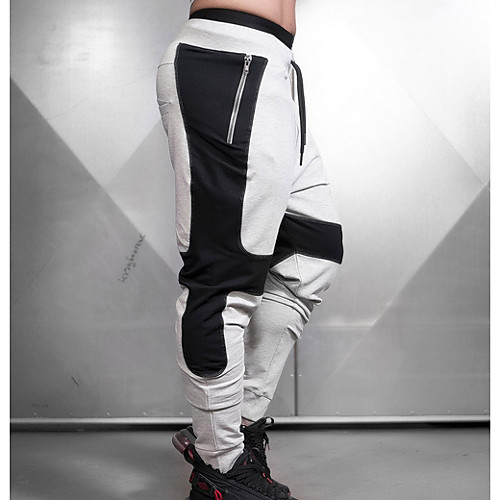 

Men's Sporty Sweatpants Pants - Solid Colored Black Gray US38 / UK38 / EU46 US40 / UK40 / EU48 US42 / UK42 / EU50