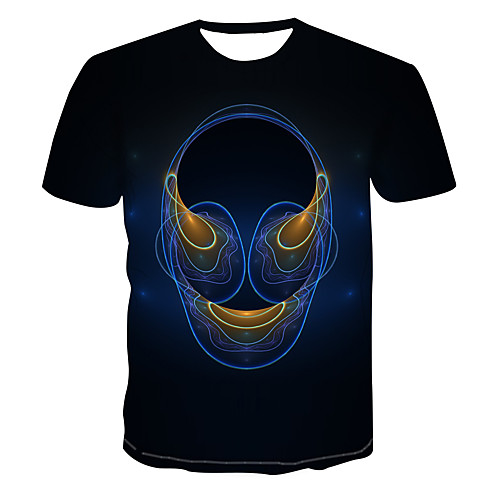 

Men's Daily Basic T-shirt - 3D Black