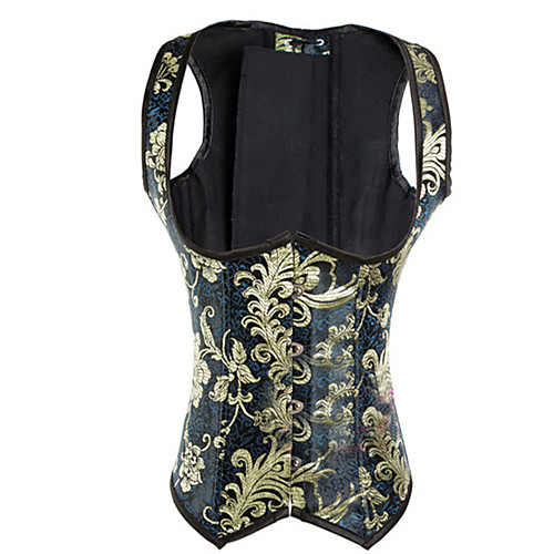 

Women's Plus Size Hook & Eye Corset Set - Mixed Color / Sexy / Fashion, Buckle Black S M L