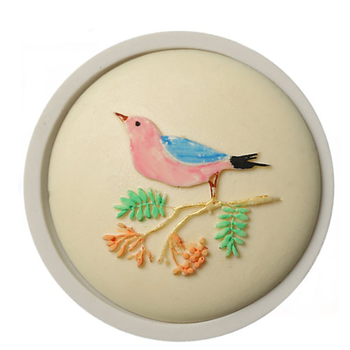 

3D DIY Cake Baking Lark Bird Fondant Mold Liquid Silicone 1pc