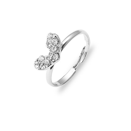 

Women's Ring 1pc Silver Alloy Elegant Holiday European Festival Jewelry