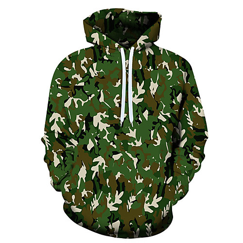 

Men's 3D Print / Casual Hoodie - 3D / Cartoon / Character Rainbow US32 / UK32 / EU40
