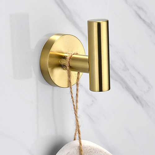 

Golden Robe Hook New Design / Creative Antique / Modern Stainless Steel / Low-carbon Steel / Metal 1pc - Bathroom Wall Mounted