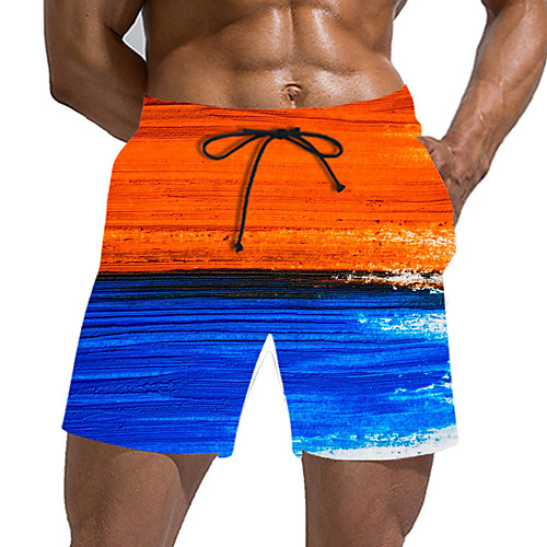 

Men's Sporty / Exaggerated Sweatpants / Shorts Pants - Striped / Galaxy / 3D Print Sporty / Print Rainbow US32 / UK32 / EU40 US34 / UK34 / EU42 US36 / UK36 / EU44