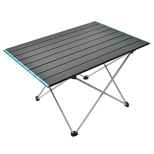 

Outdoor Portable Ultralight Aluminum Alloy Folding Table Picnic Camping Aluminum Patio Table 6846.5 Large